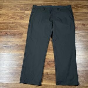 English Laundry Dress Pants Straight Leg Flat Front Black Men's Size 40X29